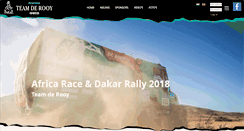 Desktop Screenshot of dakar-derooy.com